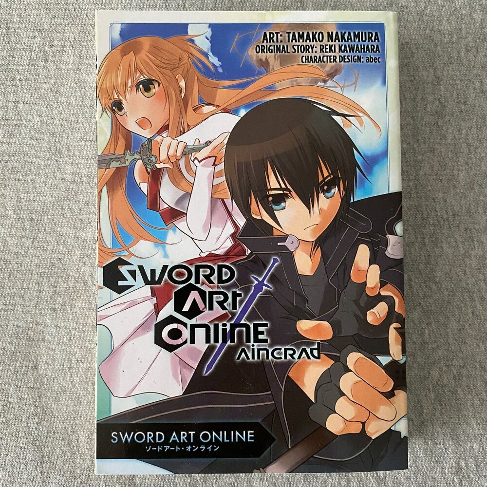 Sword Art Online Aincrad. 1 By Reki Kawahara Paperback Manga